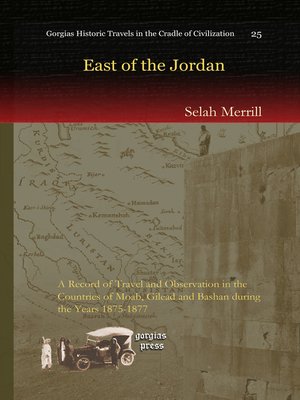 cover image of East of the Jordan